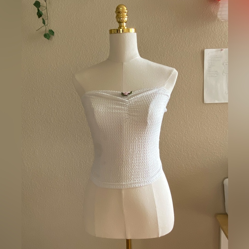 Pretty little tube top for the spring/ summer!!!😋🤭🎀🫶🏼🦢